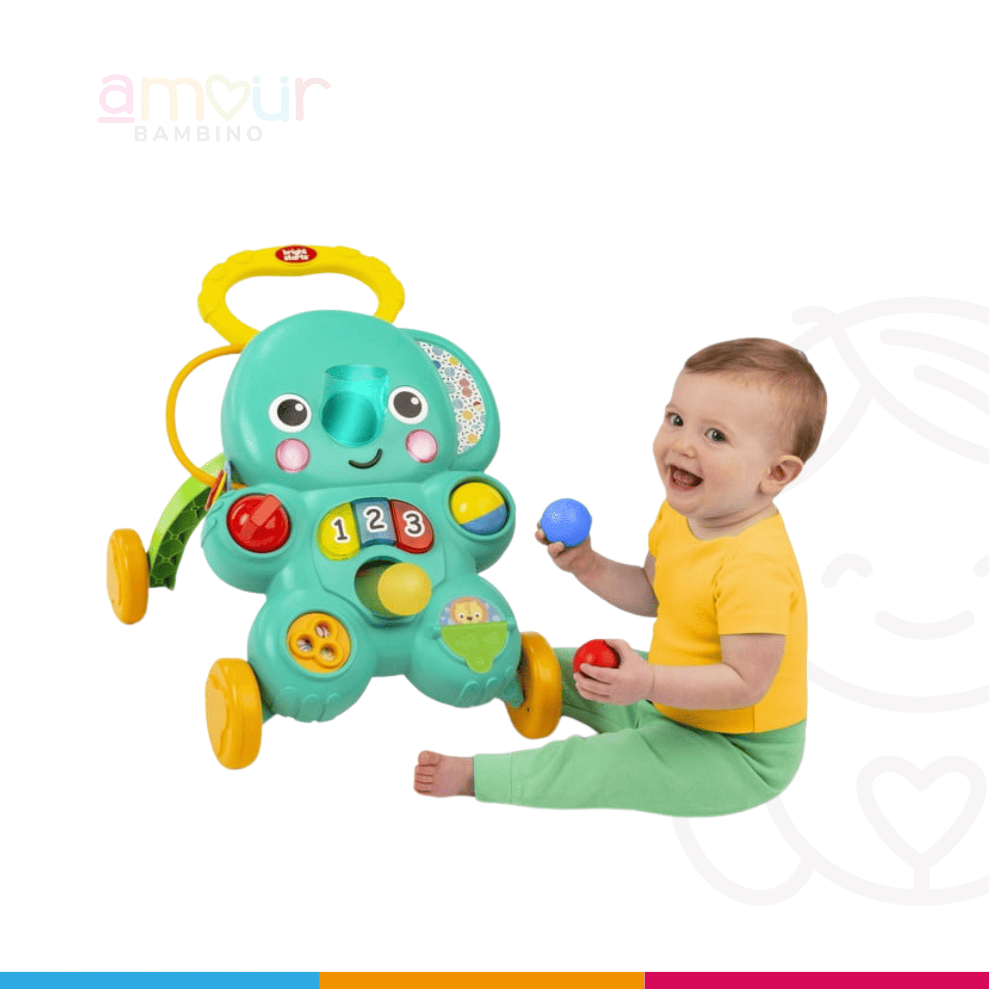 Caminadoran Bright Starts - Stroll 'n Roll - Imagen 2