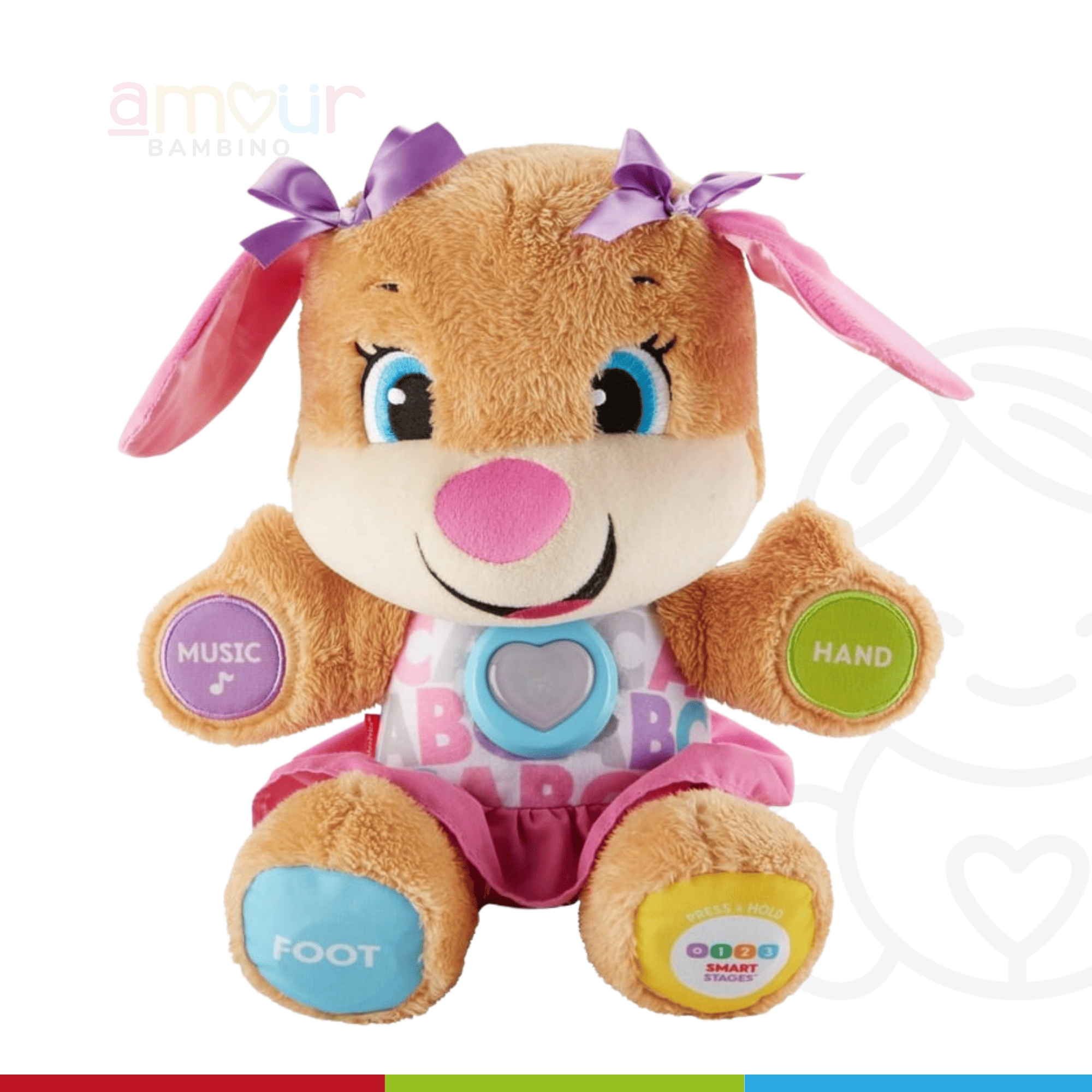 Peluche Interactivo Fisher-price Sonidos Y Luces