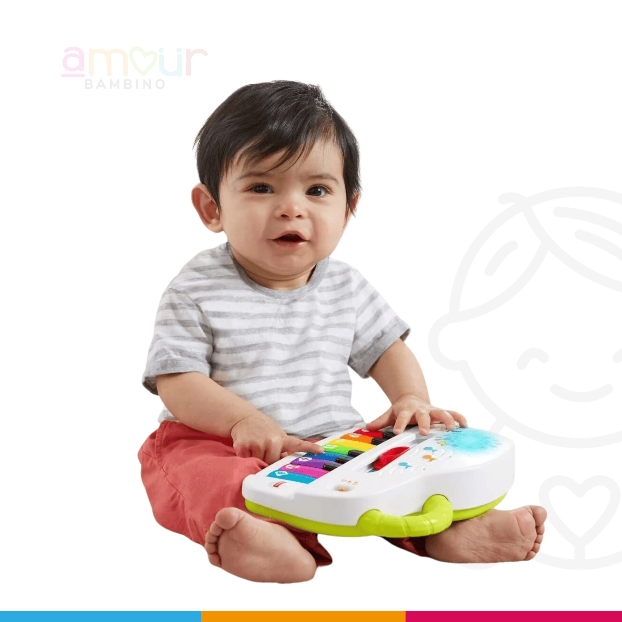 Piano Luces Y Sonidos - Fisher Price - Imagen 2