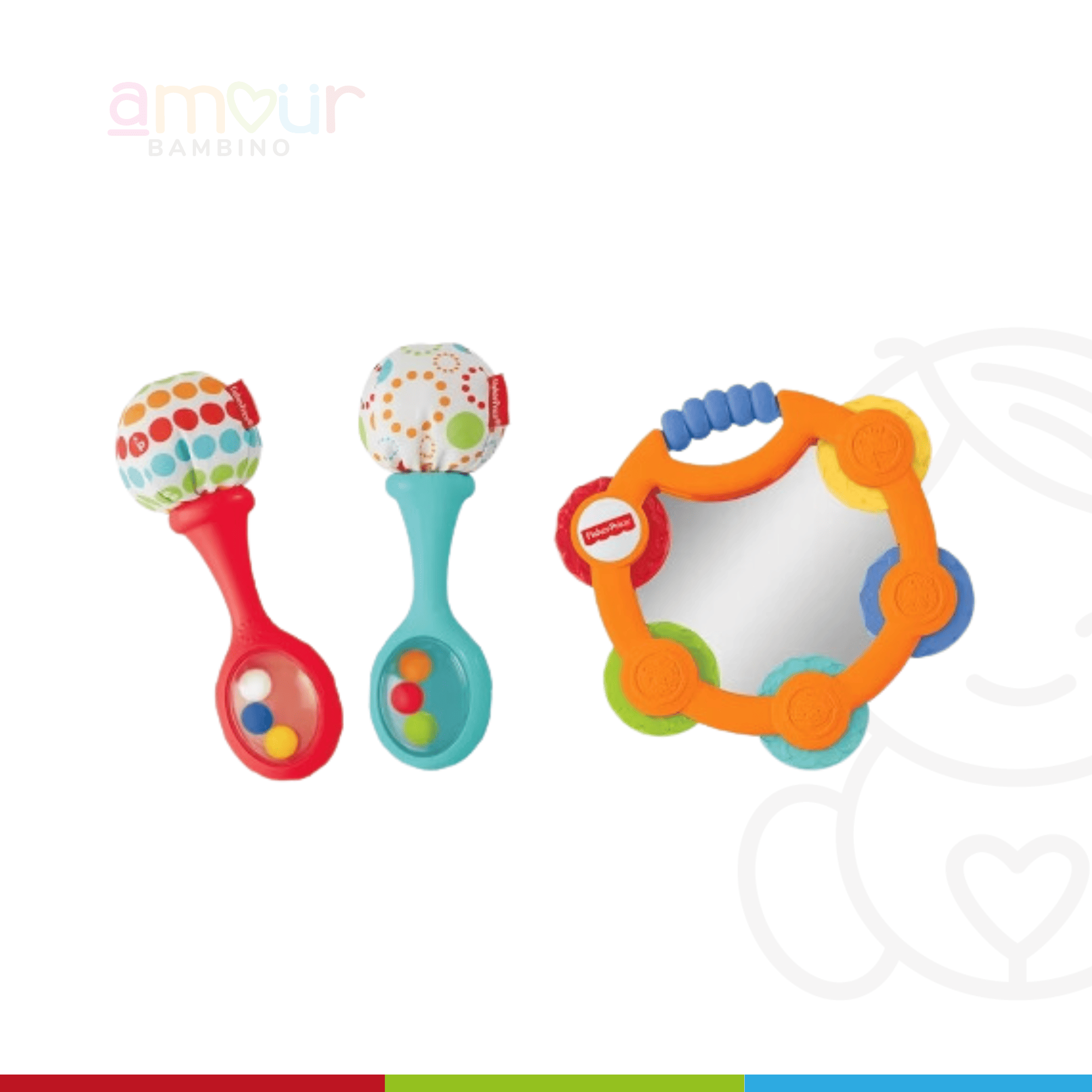 Sonajero y pandereta - Fisher Price