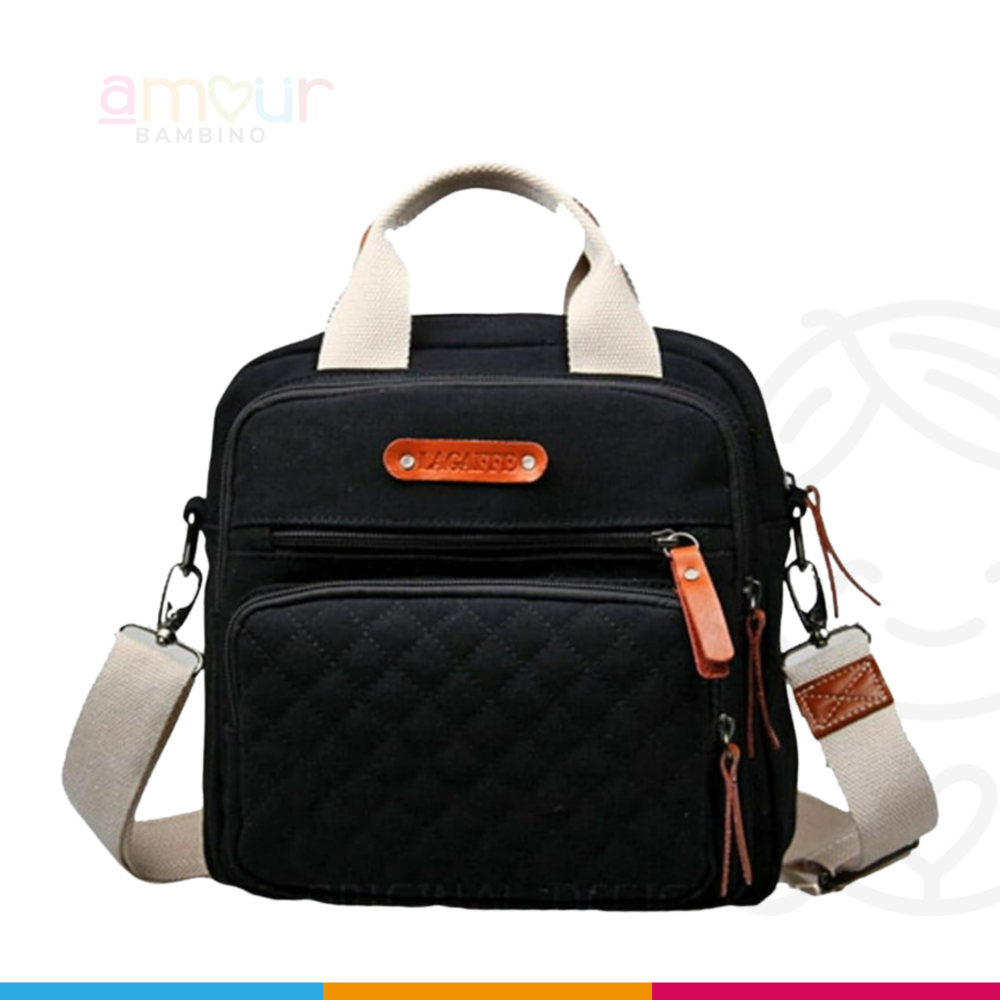 Mochila de pañales de moda multifuncional para mamá