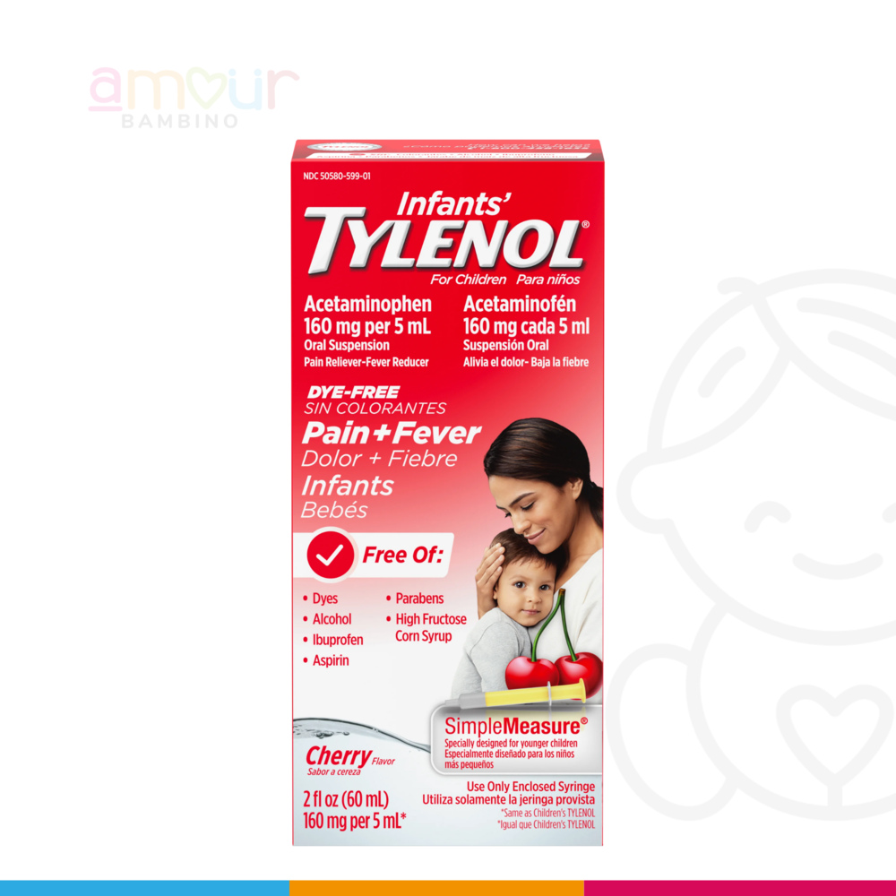 Medicamento líquido sin colorante TYLENOL® para bebés - Imagen 2