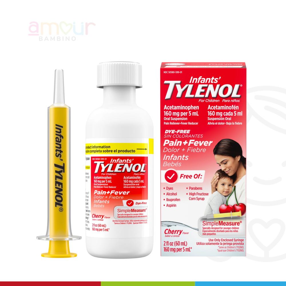 Medicamento líquido sin colorante TYLENOL® para bebés